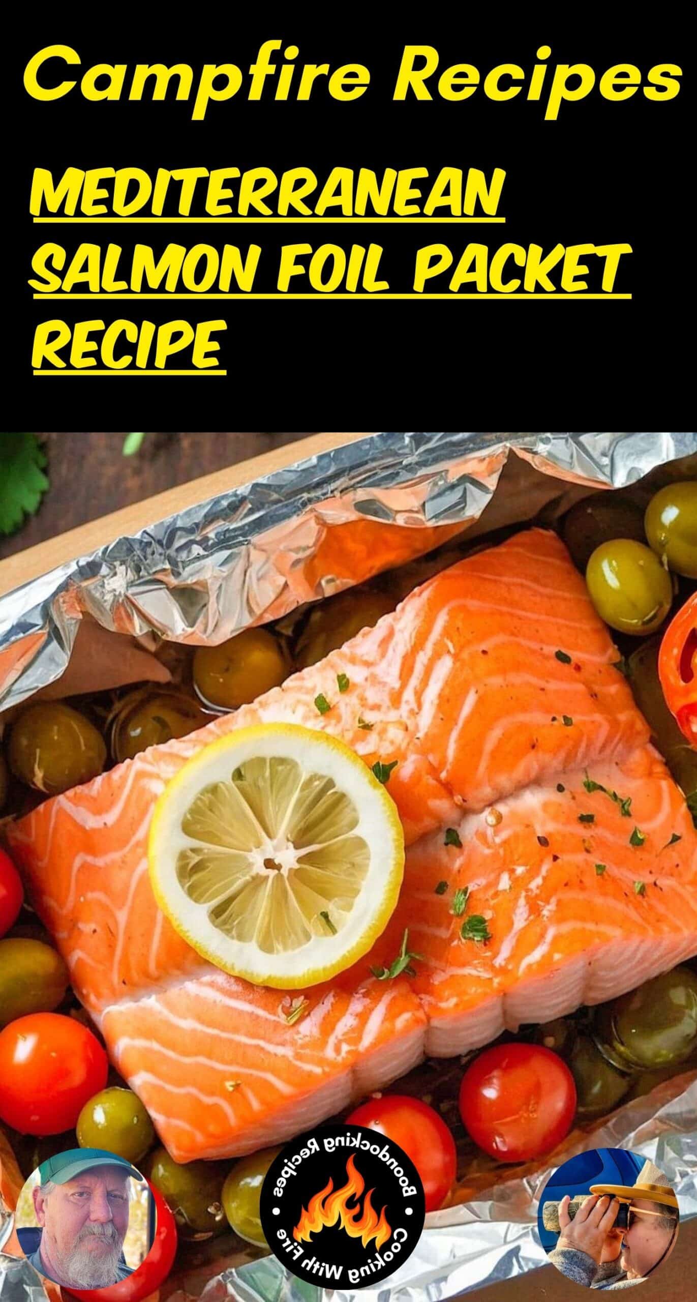 Easy Mediterranean Salmon Foil Packet Recipe