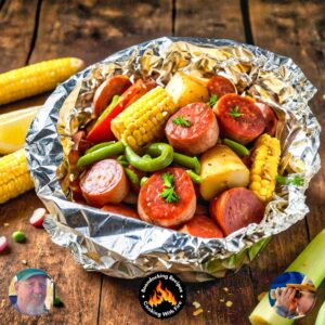 smoked kielbasa and vegetables foil packet recipe