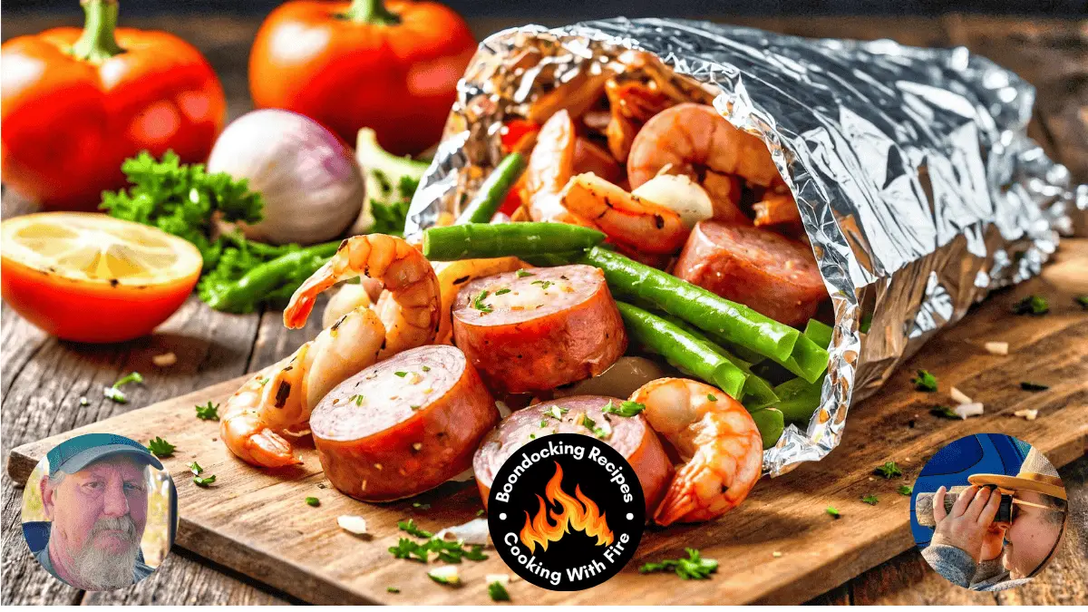 smoked kielbasa and vegetables foil packet recipe