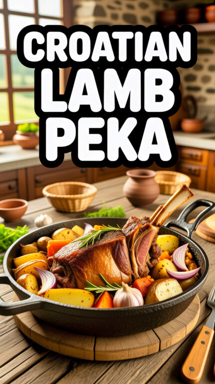 1. Croatian Lamb Peka Recipe