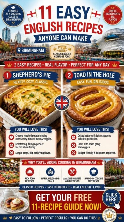 11 Easy English Recipes Anyone Can Make - Pin