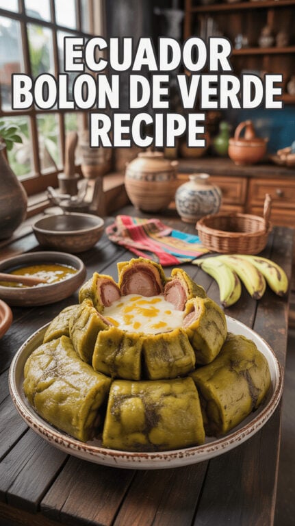 12. Easy Ecuador Bolon de Verde Recipe