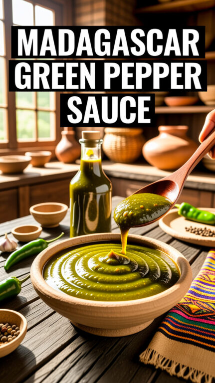 12. Madagascar Green Pepper Sauce Recipe