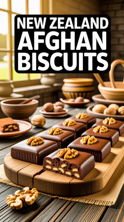 12. New Zealand Afghan Biscuits Recipe