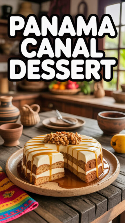 12. Panama Canal Dessert Recipe