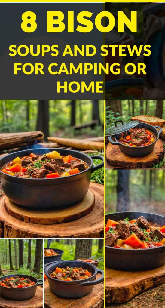 Bison Soups and Stews Recipes