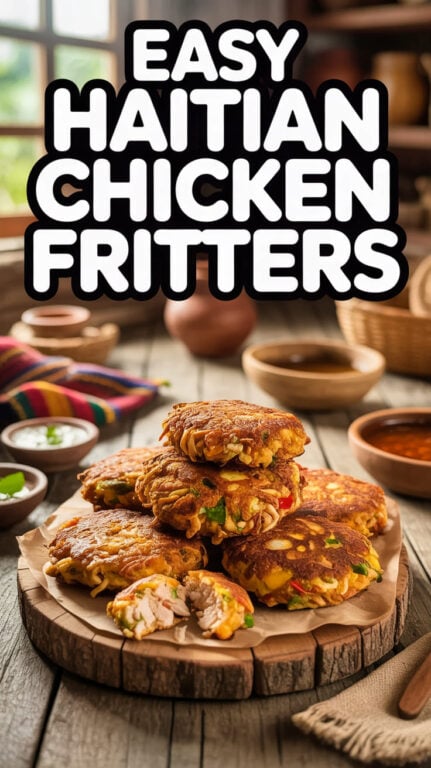 13. Easy Haitian Chicken Fritters Recipe