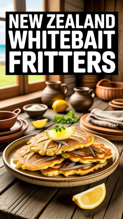 13. New Zealand Whitebait Fritters Recipe
