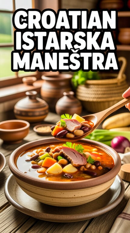 14. Croatian Istarska Maneštra Recipe