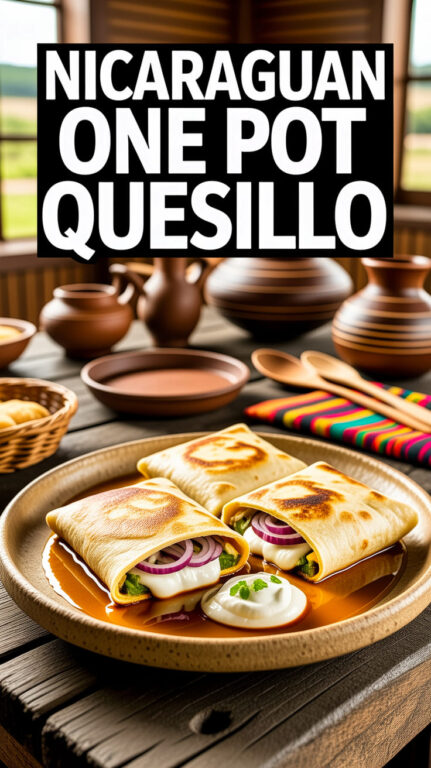 14. Nicaraguan One Pot Quesillo Recipe