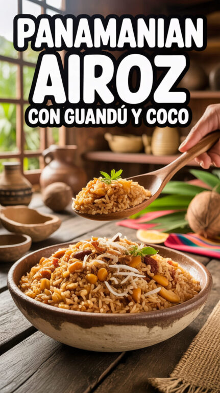 15. Panamanian Arroz con Guandú y Coco Recipe