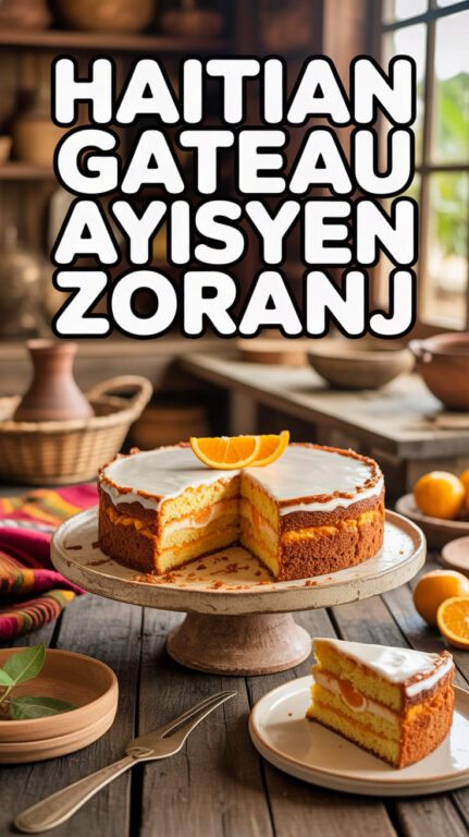 16. Haitian Gateau Ayisyen Zoranj Recipe