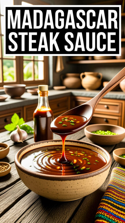 16. Madagascar Steak Sauce Recipe