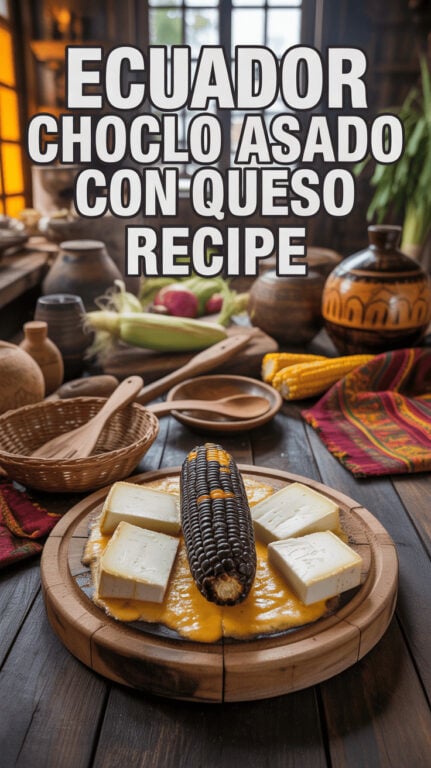 17. Easy Ecuador Choclo Asado con Queso Recipe