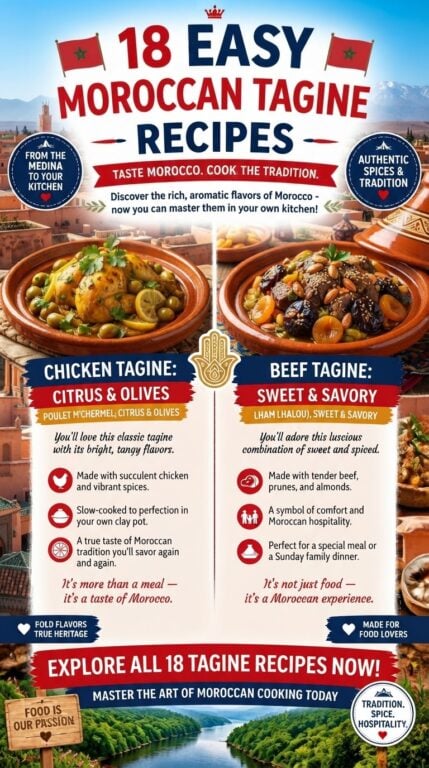 18 Easy Moroccan Tagine Recipes - Pin