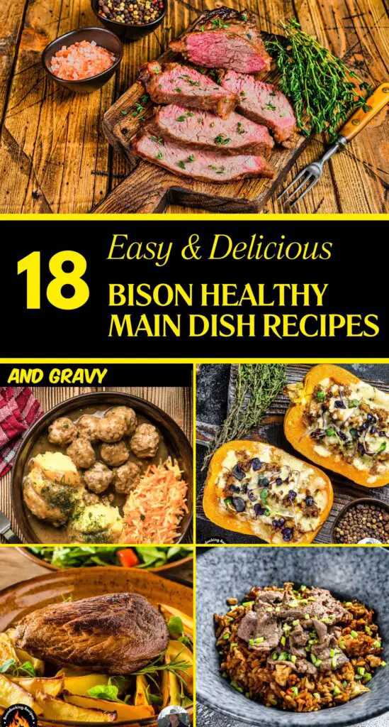 Healthy Bison Main Dish Recipes