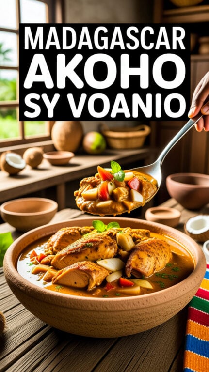 18. Madagascar Akoho sy Voanio Recipe