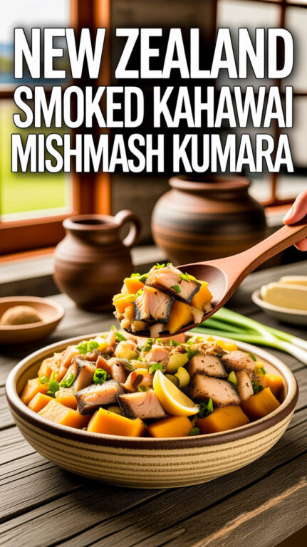 18. New Zealand Smoked Kahawai Mishmash Kumara Recipe