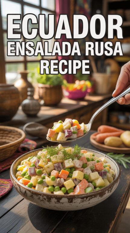 19. Easy Ecuador Ensalada Rusa Recipe