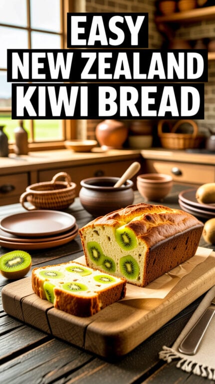 2. Easy New Zealand Kiwi Bread Recipe