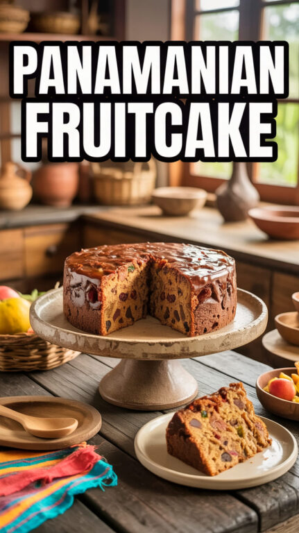 2. Panamanian Fruitcake Recipe