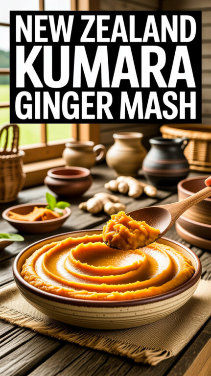 20. New Zealand Kumara Ginger Mash Recipe