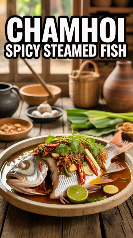 21. Chamhoi Spicy Steamed Fish