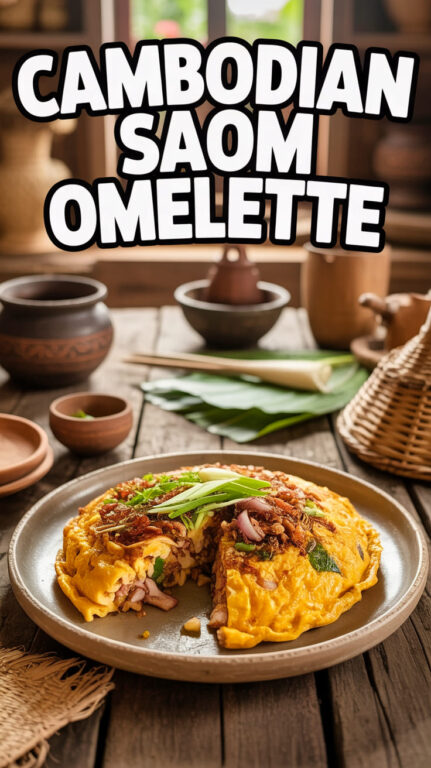 22. Cambodian Saom Omelette