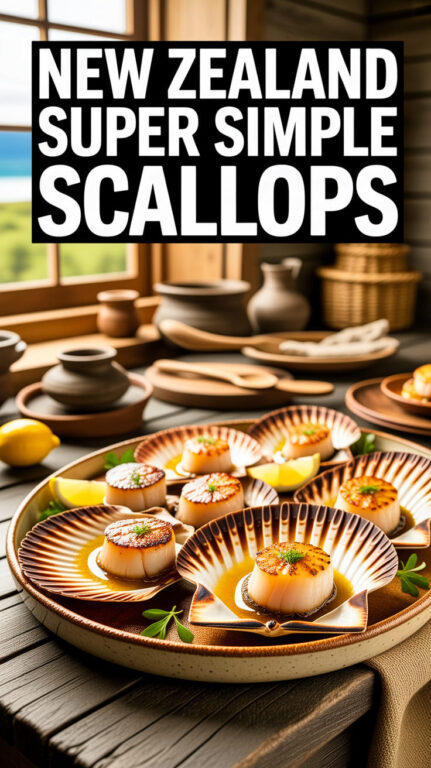 22. New Zealand Super Simple Scallops Recipe