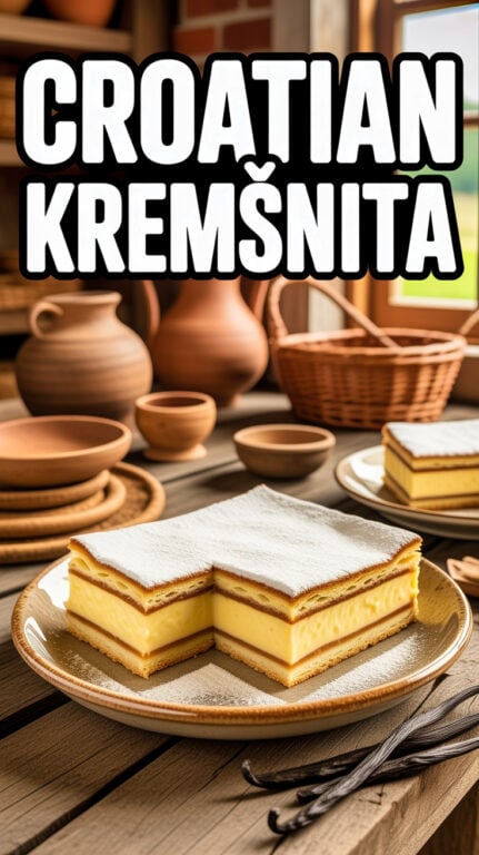 23. Croatian Kremšnita Recipe