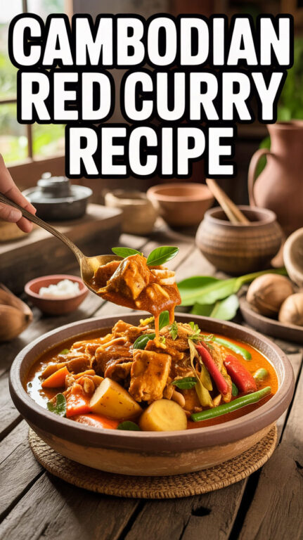 26. Cambodian Red Curry