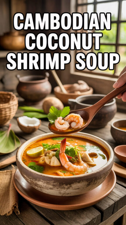 3. Cambodian Coconut Shrimp Soup
