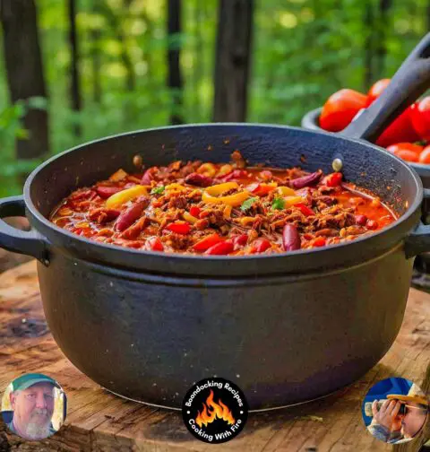 Campfire One Pot Dutch Oven Texas Chili
