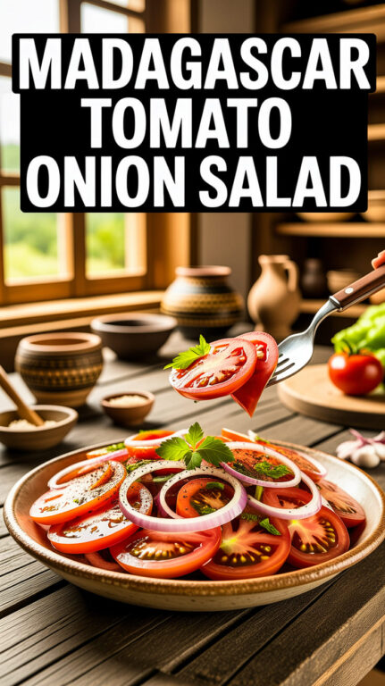 3. Madagascar Tomato Onion Salad Recipe