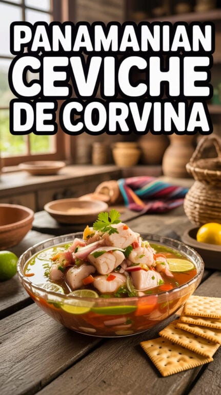 3. Panamanian Ceviche de Corvina Recipe