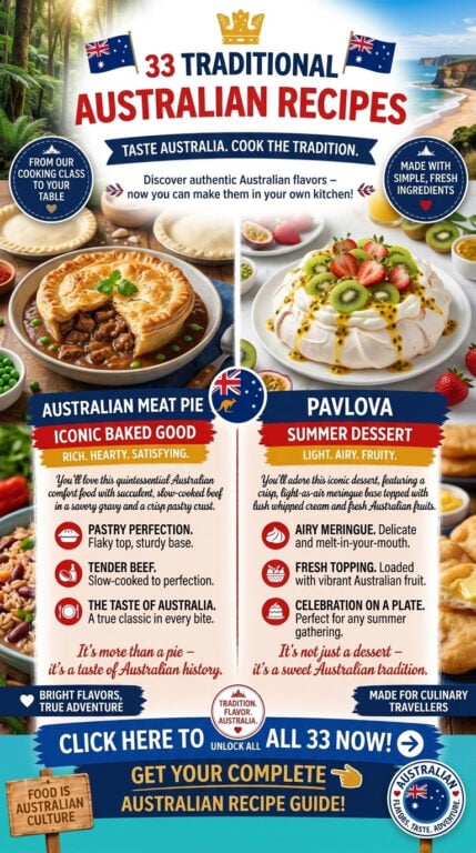 33 Traditional Australian Recipes - pin