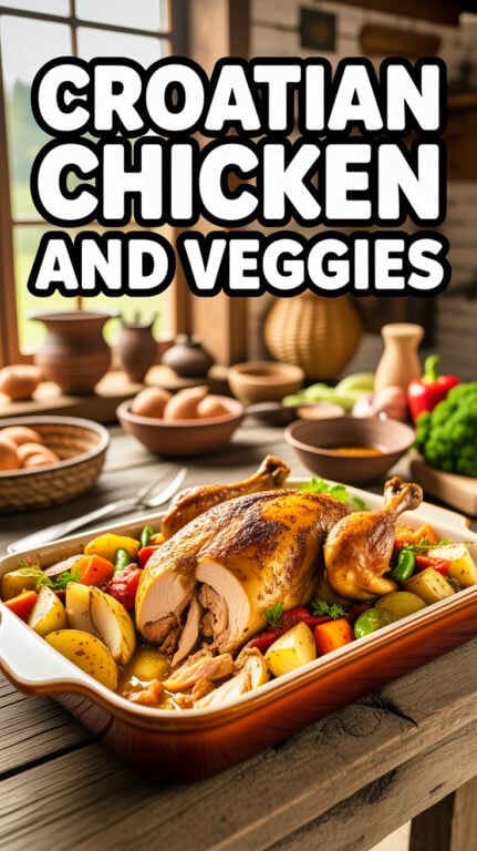 5. Croatian Chicken and Veggies Recipe