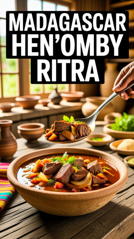 5. Madagascar Hen’omby Ritra Recipe