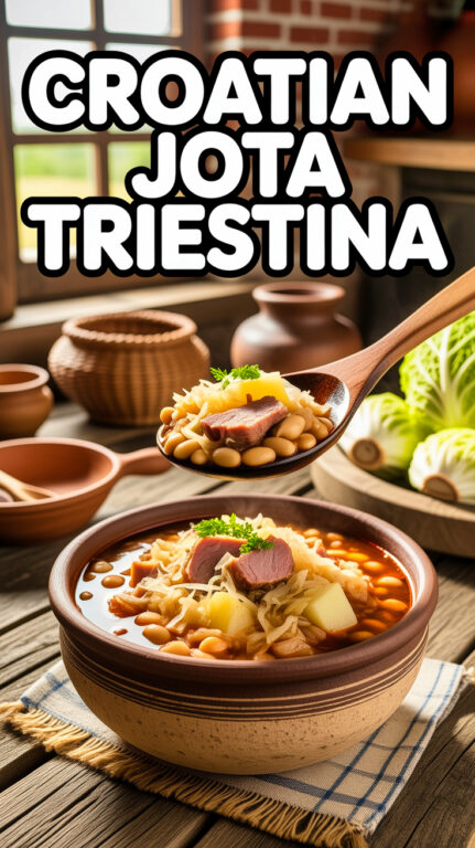6. Croatian Jota Triestina Recipe