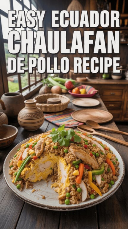 7. Easy Ecuador Chaulafan de Pollo Recipe