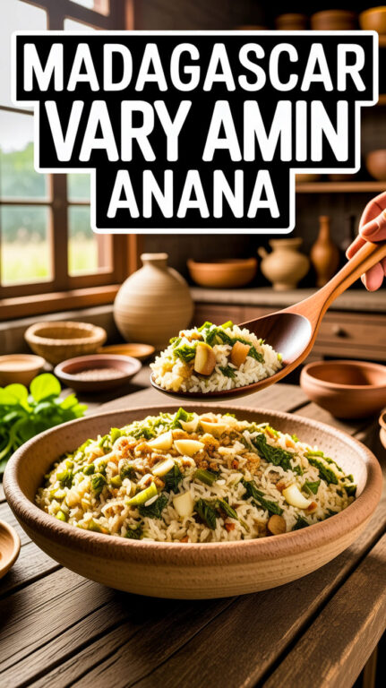 7. Madagascar Vary amin Anana Recipe