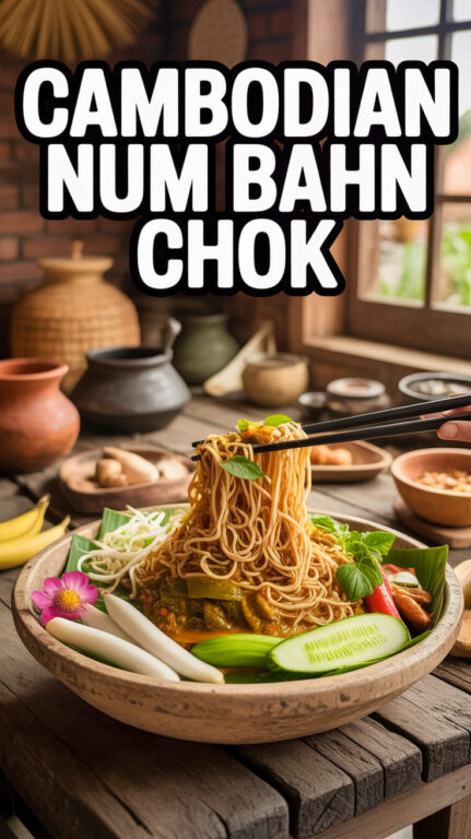 8. Cambodian Num Bahn Chok