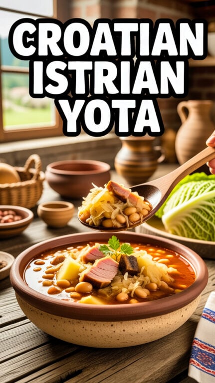 9. Croatian Istrian Yota Recipe