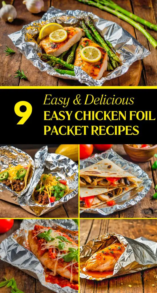 Easy Chicken Foil Packet Recipes