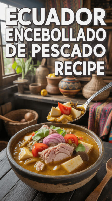 9. Easy Ecuador Encebollado de Pescado Recipe