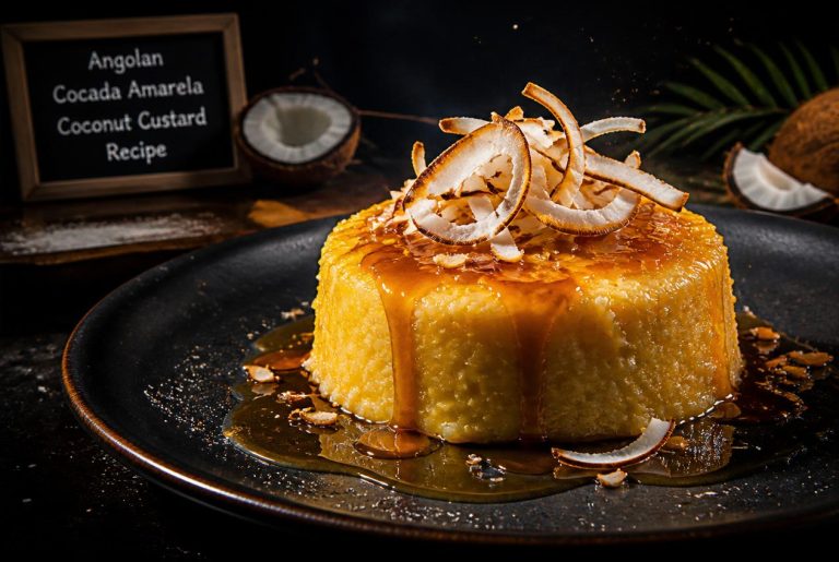 Angolan Cocada Amarela Coconut Custard Recipe