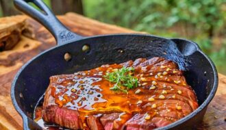 Bison Flank Steak n Chipotle Honey Recipe