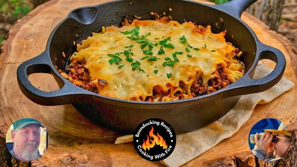 Campfire One Pot Skillet Pastitsio Recipe