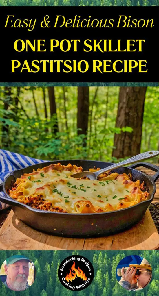 Campfire One Pot Skillet Pastitsio Recipe