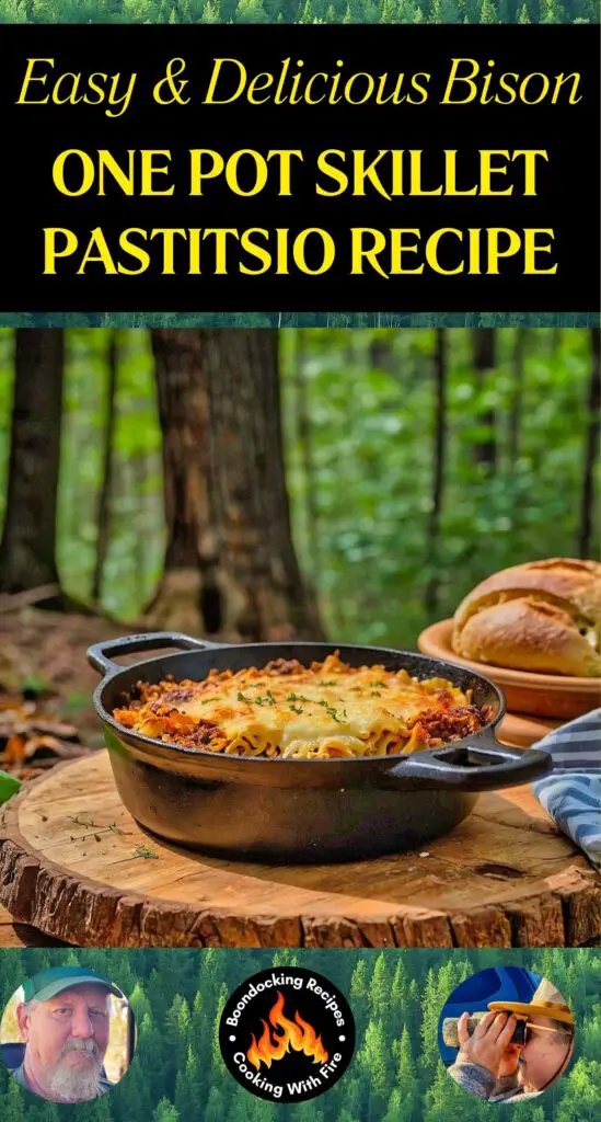 Campfire One Pot Skillet Pastitsio Recipe